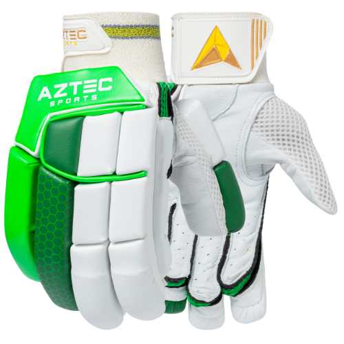 Aztec Green 1.0 Batting Gloves - Senior/Youth/Boys