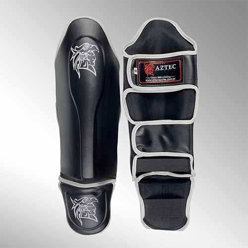 Muay Thai Shin Guards Synthetic leather