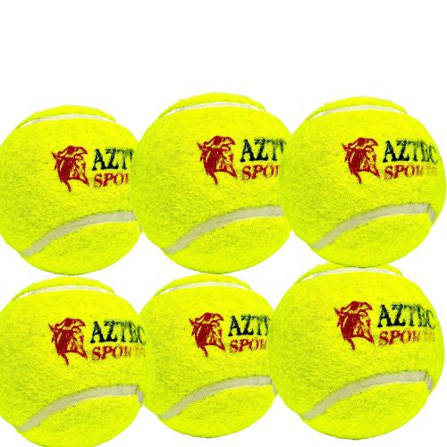 Aztec tennis Cricket balls | Tape ball Cricket - 6 Balls